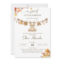 Ein kleiner Kürbis auf ihrem Weg, Herbstwaschanlag