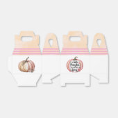 Ein kleiner Kürbis ist auf dem Weg zur Babydusche Geschenkschachtel (Ungefaltet)