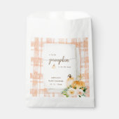 Ein kleiner Kürbis ist auf dem Weg zur Niedlichen  Geschenktütchen (Vorderseite)