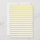 Ein kleiner Kürbis ist auf der Way Baby Dusche Einladung (Rückseite)