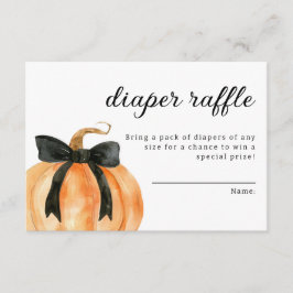 Ein kleiner Kürbis ist fast hier Babydusche Begleitkarte