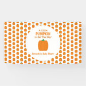 Ein kleiner Kürbis ist unterwegs Banner (Horizontal)