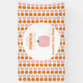 Ein kleiner Kürbis ist unterwegs Banner (Vertikal)