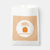 Ein kleiner Kürbis ist unterwegs Geschenktütchen (Vorderseite)