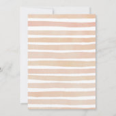 Ein kleiner Kürbis Vintager Kürbiskürbis Einladung (Rückseite)