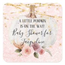 Ein kleiner Kürbisgolden-Glitzer