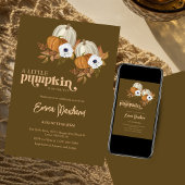 Ein kleiner Kürbiskuchen mit Blumenkohl Einladung