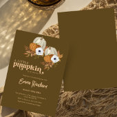 Ein kleiner Kürbiskuchen mit Blumenkohl Einladung