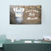 Ein kleiner Mann | Babydusche | Baby Boy Banner (Messeveranstaltung)