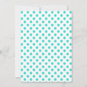 Ein kleiner Mann ist auf dem Weg Baby Duwer Einlad Einladung (Rückseite)