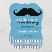 Ein kleiner Mann ist auf dem Weg Einladung (Vorne/Hinten)