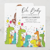 Ein kleiner Mann ist unterwegs Einladung (Vorne/Hinten)