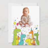 Ein kleiner Mann ist unterwegs Einladung (Rückseite)