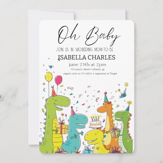 Ein kleiner Mann ist unterwegs Einladung (Vorderseite)