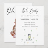 Ein kleiner Mann ist unterwegs Einladung (Vorne/Hinten)