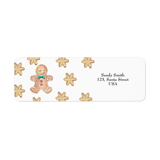 Ein kleiner Mann ist unterwegs! Weihnachtskekse (Vorne)