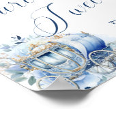 Ein kleiner Prinz Royal Blue Süßigkeiten Poster (Ecke)