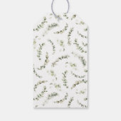 Ein kleiner Pumpkin Baby Duschkopf Danke Geschenkanhänger (Rückseite)