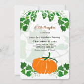 Ein kleiner Pumpkin Einladung (Vorderseite)