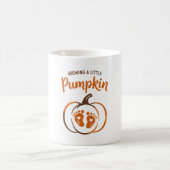 Ein kleiner Pumpkin-Funny Fall wachsen Kaffeetasse (Mittel)