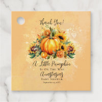 Ein kleiner Pumpkin | Sonnenblumen Herbstdusche