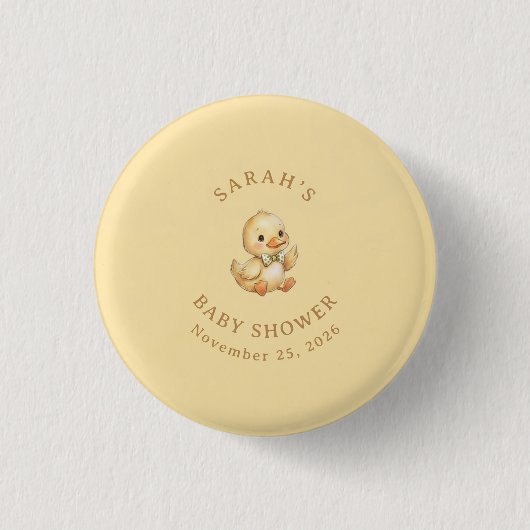 Ein kleiner Quack Button (Vorderseite)