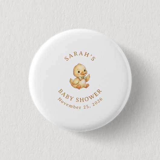 Ein kleiner Quack Button (Vorderseite)