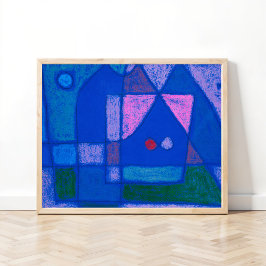 Ein kleiner Raum in Venedig von Paul Klee, Abstrak Poster