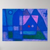 Ein kleiner Raum in Venedig von Paul Klee, Abstrak Poster (Vorne)