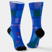 Ein kleiner Raum in Venedig von Paul Klee, Abstrak Socken (Gewinkelt)