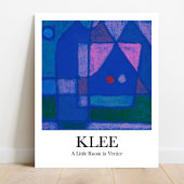 Ein kleiner Raum in Venedig von Paul Klee Poster