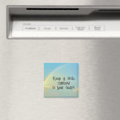 Ein kleiner Regenbogen Magnet (In Situ (Geschirrspüler))
