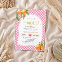 Ein kleiner Schatz ist unterwegs Rosa Babyparty