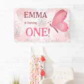 Ein kleiner Schmetterling dreht einen! Banner (Insitu)