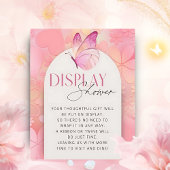 Ein kleiner Schmetterling ist auf dem Weg Baby Dus