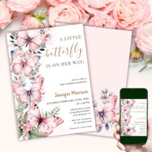 Ein kleiner Schmetterling ist auf dem Weg! Girl Ba