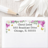 Ein kleiner Schmetterling ist auf dem Weg zum Adre (Insitu)