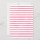 Ein kleiner Schmetterling ist auf dem Weg zur Gold Einladung (Rückseite)