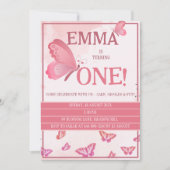 Ein kleiner Schmetterling macht eine Einladung (Vorderseite)