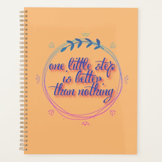 ein kleiner Schritt besser als nichts Planer (Vorderseite)