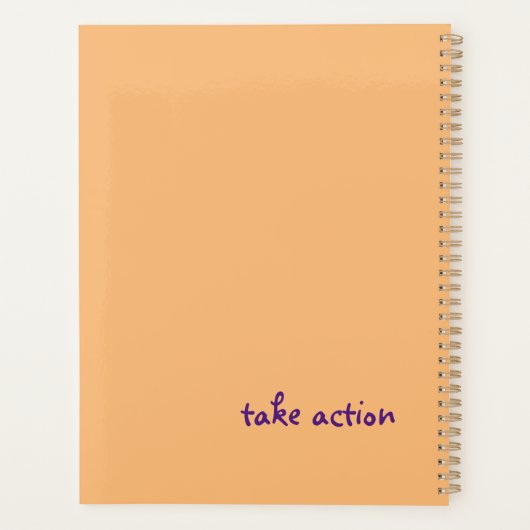 ein kleiner Schritt besser als nichts Planer (Rückseite)