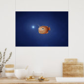 Ein kleiner Seeteufel Poster (Küche)