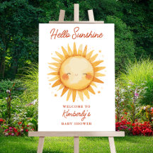 Ein kleiner Sonnenstrahl Boho-Baby-Shower-Empfang