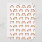 Ein kleiner Sonnenstrahl dreht sich um eins Einladung (Rückseite)