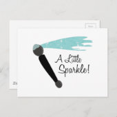 Ein kleiner Spargel! Postkarte (Vorne/Hinten)