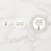 Ein kleiner Spross auf dem Way Table Konfetti (Vorderseiten)