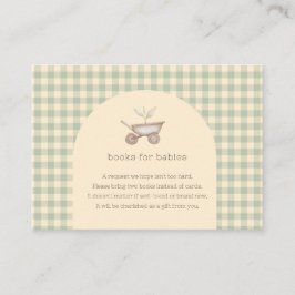 Ein kleiner Sprout ist auf dem Weg Baby Dusche Begleitkarte