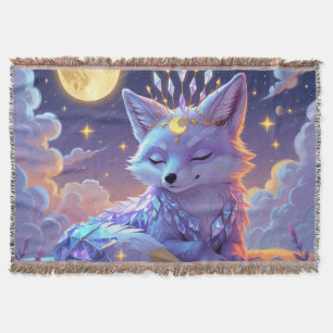 Ein kleiner Stern Flüstern Mondlicht Fuchs schläft Decke