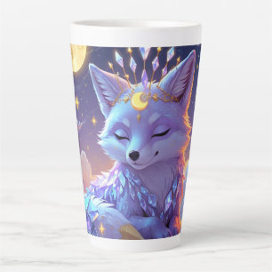 Ein kleiner Stern Flüstern Mondlicht Fuchs schläft Milchtasse
