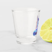 Ein kleiner Stern Flüstern Mondlicht Fuchs schläft Schnapsglas (Links)